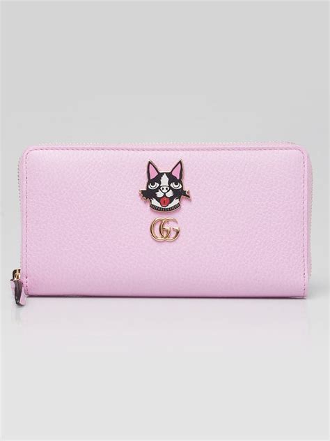 gucci zip around bosca wallet|long zipper wallet woman.